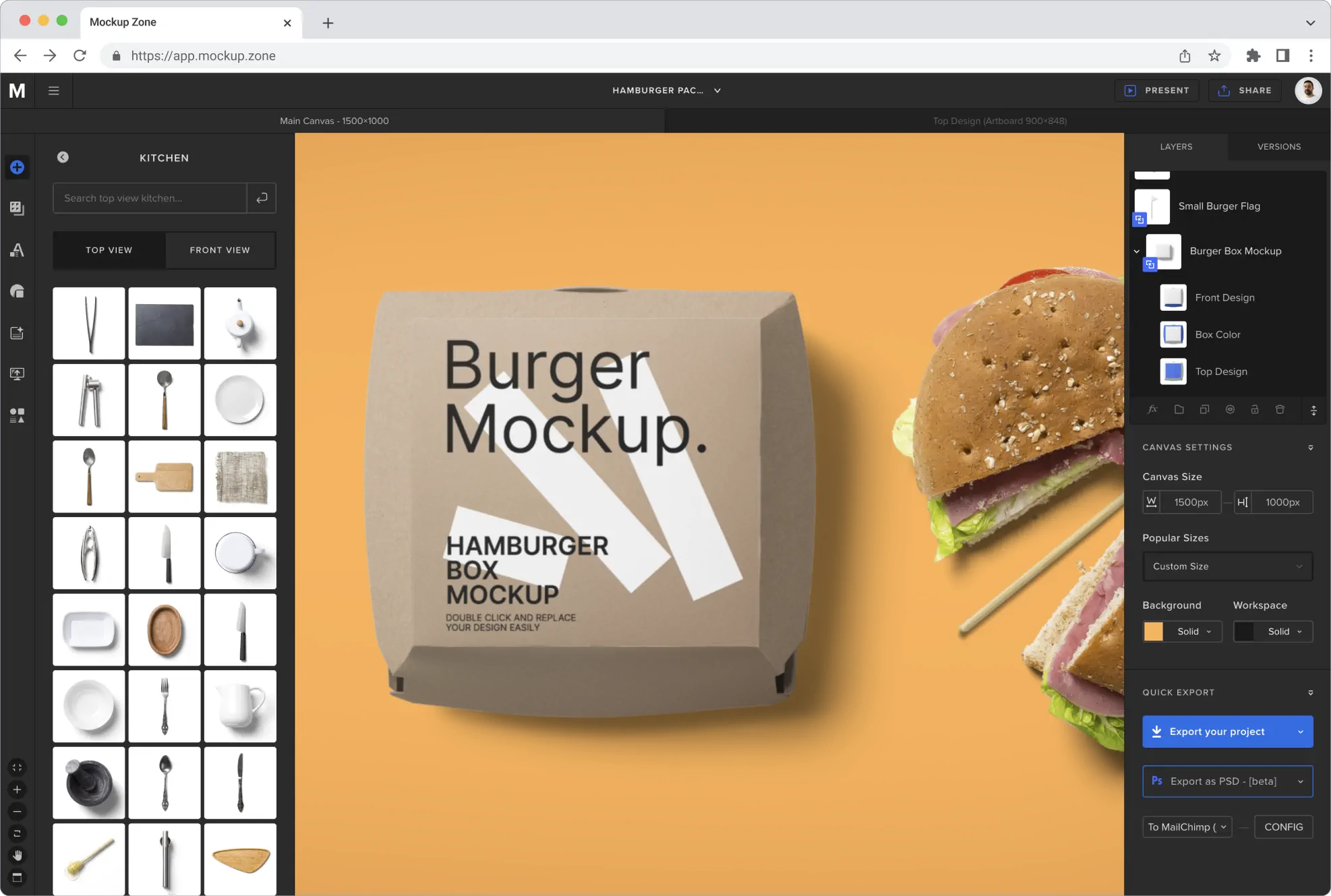 Free Online Food Packaging Mockup Templates And Items ??? Mockup Zone